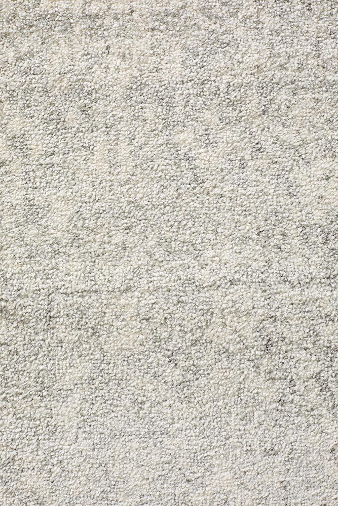 Summon Shine Silver Transitional Runner Rug