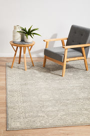 Summon Shine Silver Transitional Rug