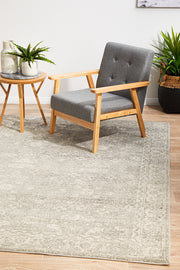 Summon Shine Silver Transitional Rug