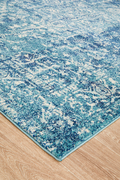 Summon Muse Blue Transitional Rug