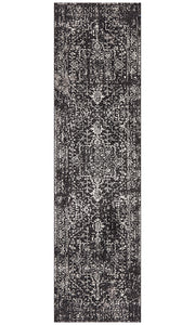 Summon Scape Charcoal Transitional Rug