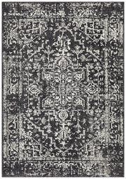 Summon Scape Charcoal Transitional Rug