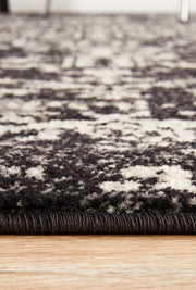 Summon Scape Charcoal Transitional Rug