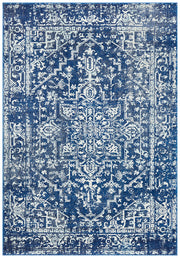 Summon Contrast Navy Transitional Rug