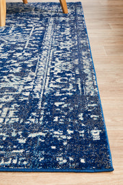 Summon Contrast Navy Transitional Rug