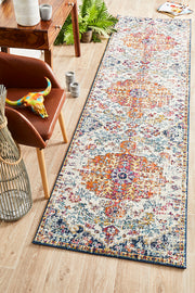 Summon Carnival White Transitional Rug