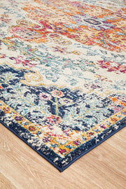 Summon Carnival White Transitional Rug