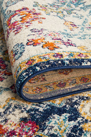 Summon Carnival White Transitional Rug