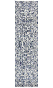 Summon Frost Blue Transitional Rug