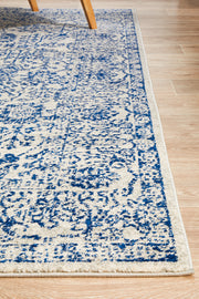 Summon Frost Blue Transitional Rug