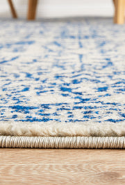 Summon Frost Blue Transitional Rug