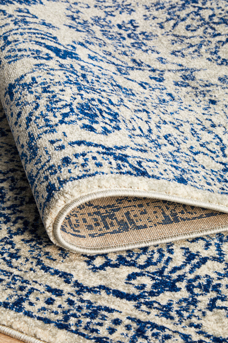 Summon Frost Blue Transitional Rug
