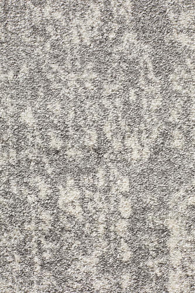 Summon Homage Grey Transitional Runner Rug