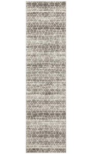 Summon Remy Silver Transitional Runner Rug