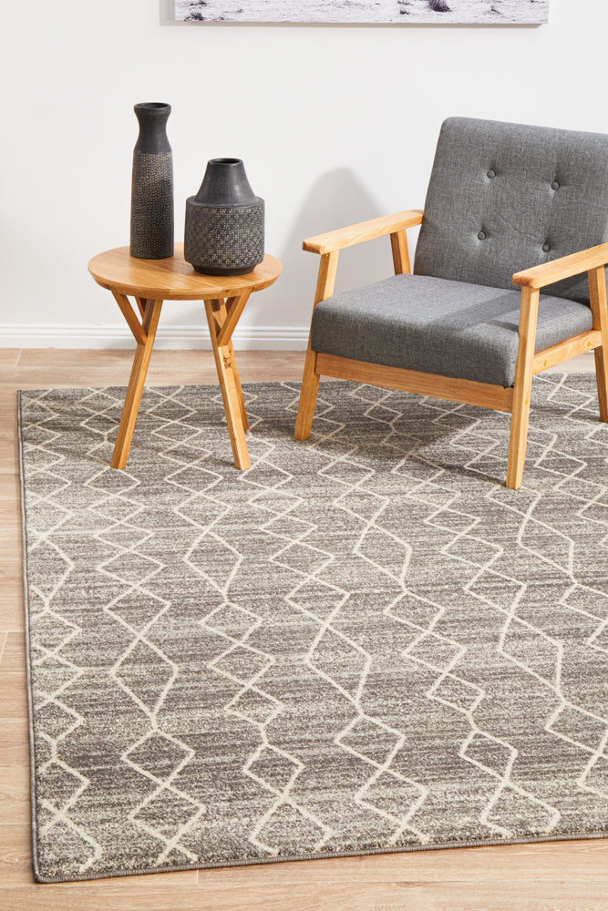 Summon Remy Silver Transitional Rug