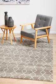 Summon Remy Silver Transitional Rug