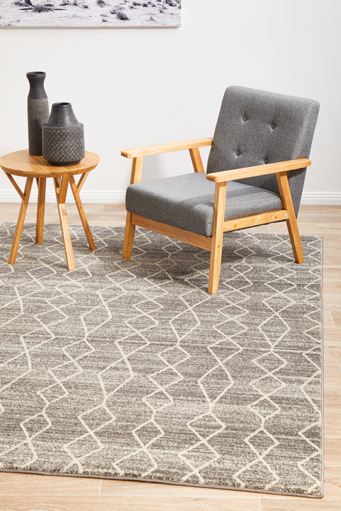 Summon Remy Silver Transitional Rug