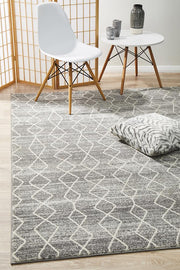 Summon Remy Silver Transitional Rug