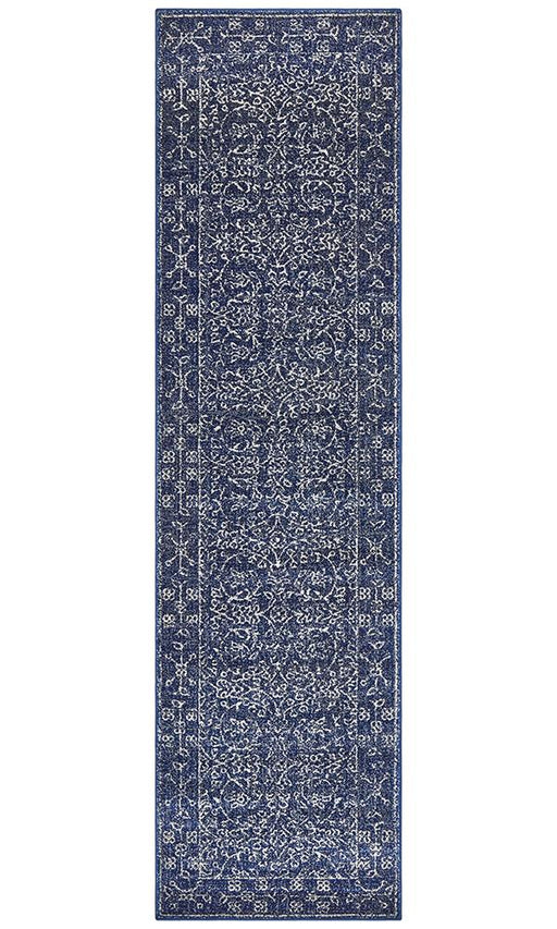 Summon Artist Navy Transitional Runner Rug