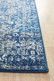 Summon Artist Navy Transitional Runner Rug