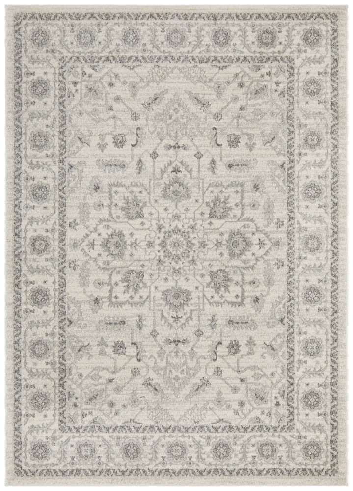 Summon Winter White Transitional Rug