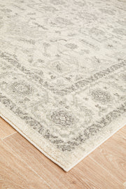 Summon Winter White Transitional Rug
