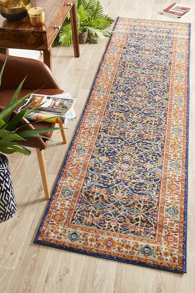 Summon Splash Multi Transitional Runner Rug