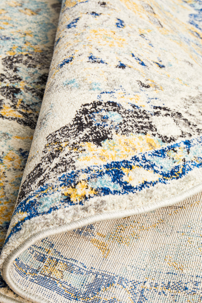 Summon Poppy Multi Transitional Round Rug