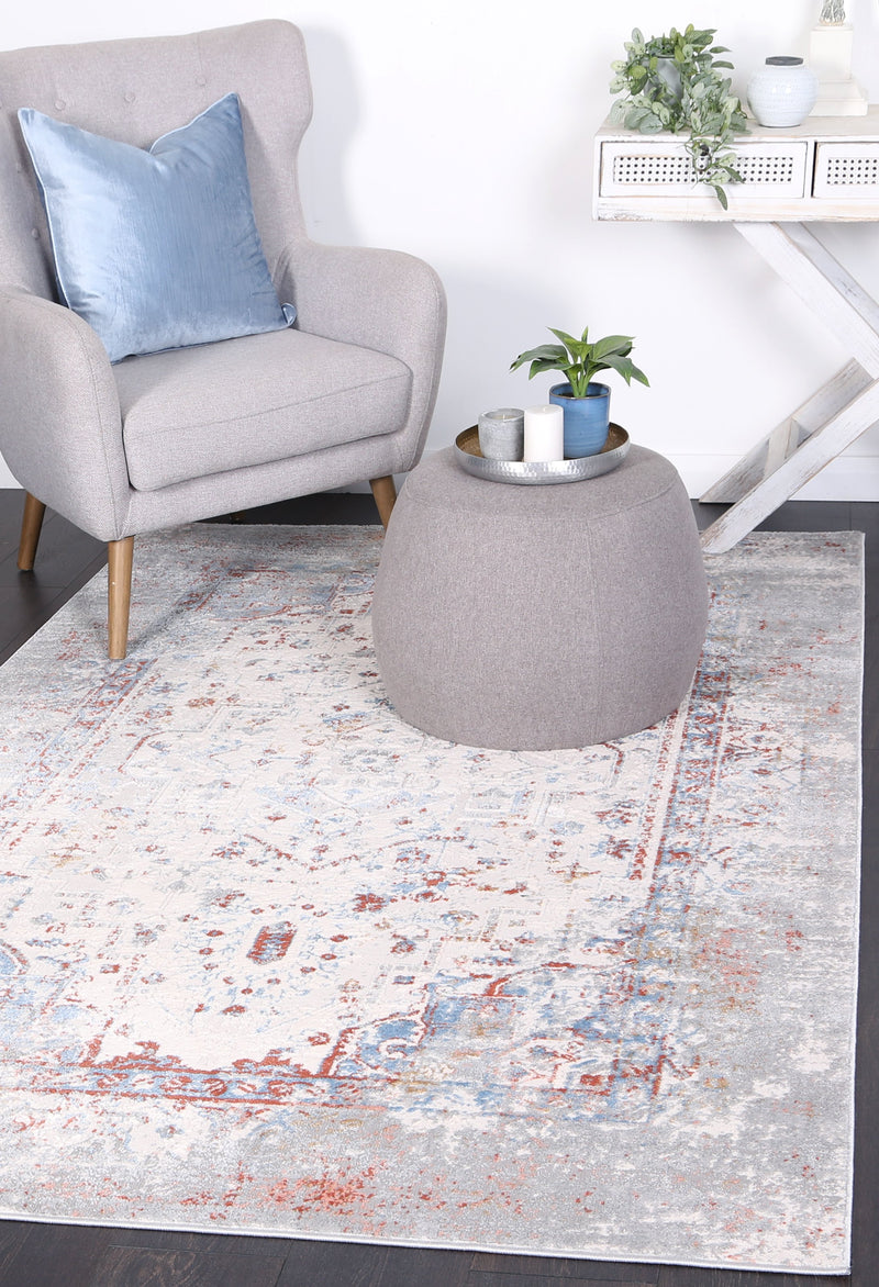 Appearance Visage Grey Multi Rug