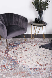 Appearance Visage Grey Multi Rug