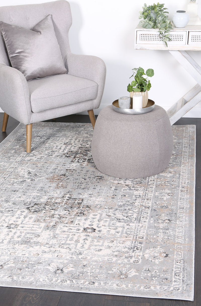 Appearance Oriental Grey Rug