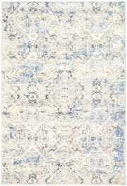 Appearance Ikat Navy Blue Rug