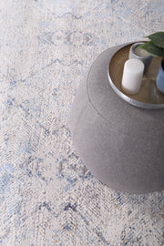 Appearance Ikat Navy Blue Rug