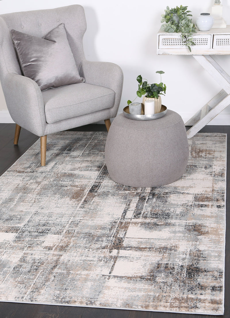 Appearance Aspect Beige Grey Rug