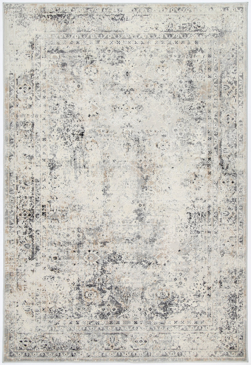 Appearance Visage Beige Grey Rug