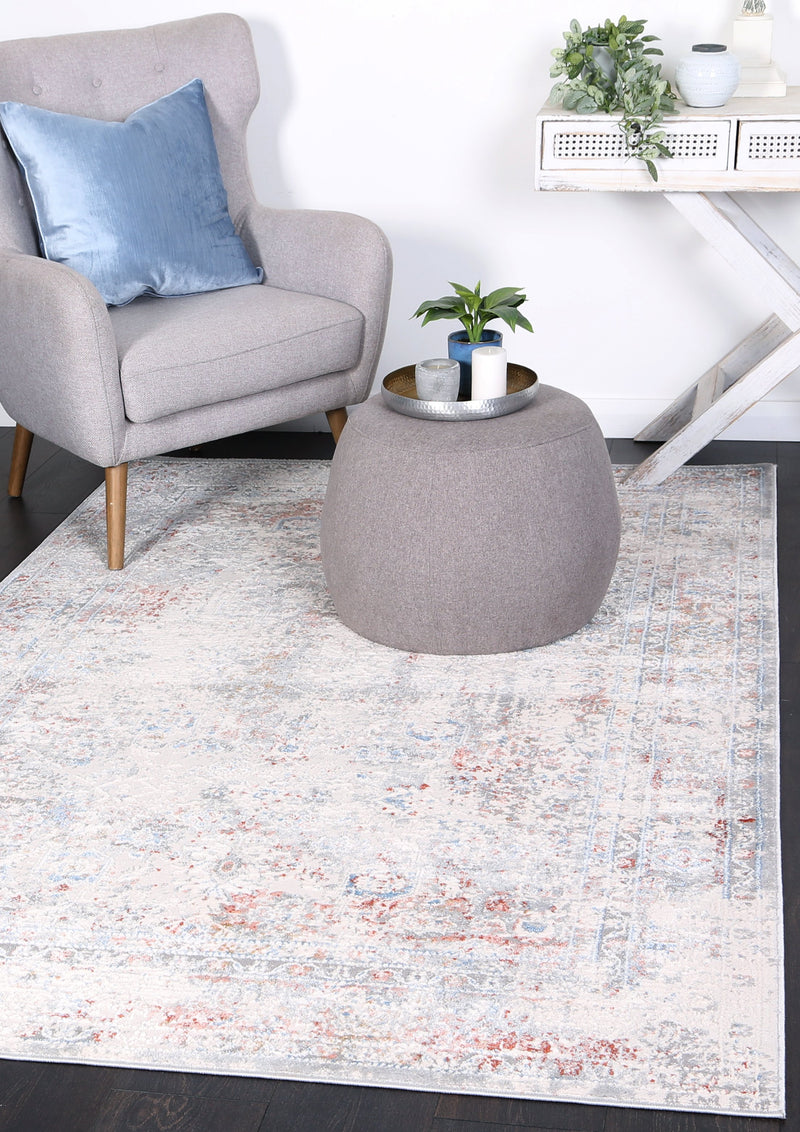 Appearance Visage Multi Grey Rug