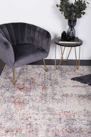 Appearance Visage Multi Grey Rug