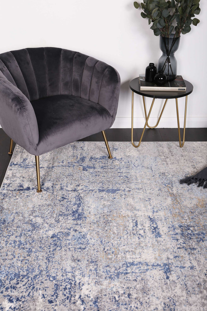 Appearance Aspect Navy Blue Rug