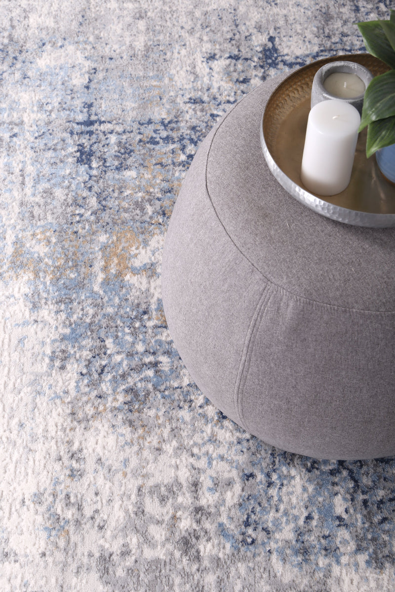 Appearance Aspect Navy Blue Rug