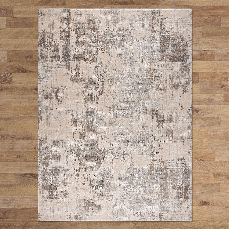Heartburn Siding Ivory Runner Rug