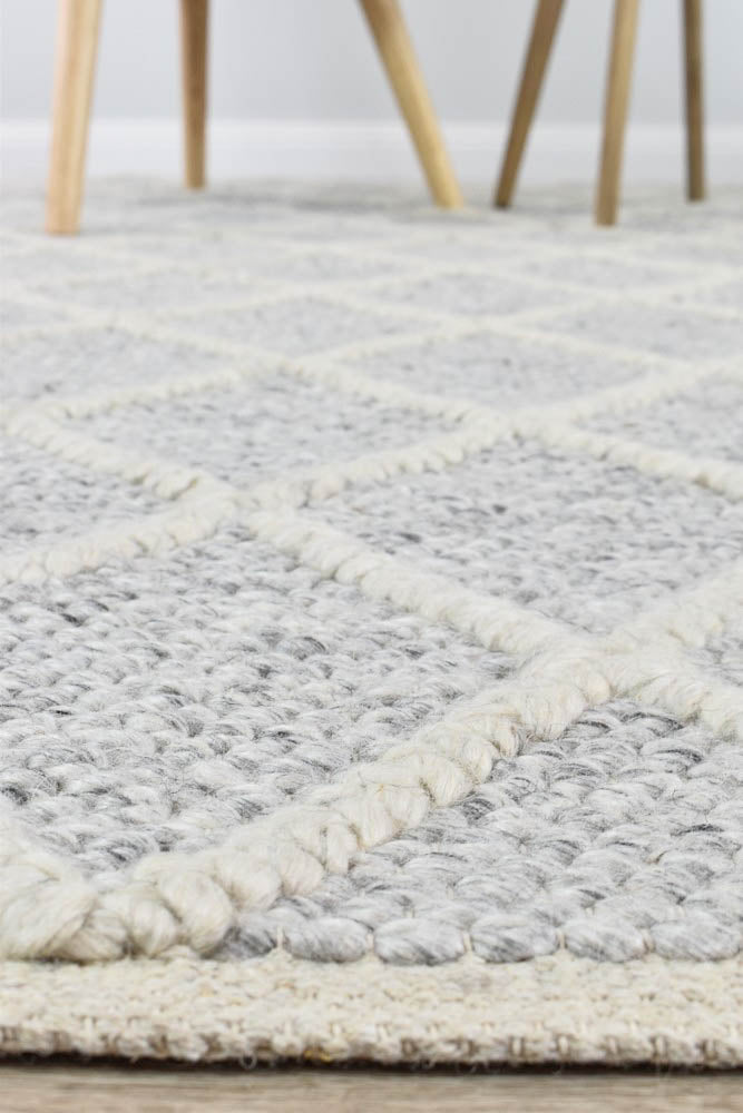 Lyon Wool Grey Rug