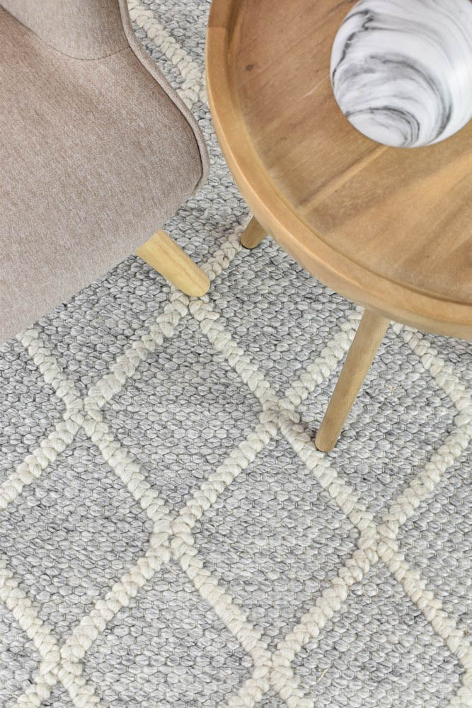Lyon Wool Grey Rug