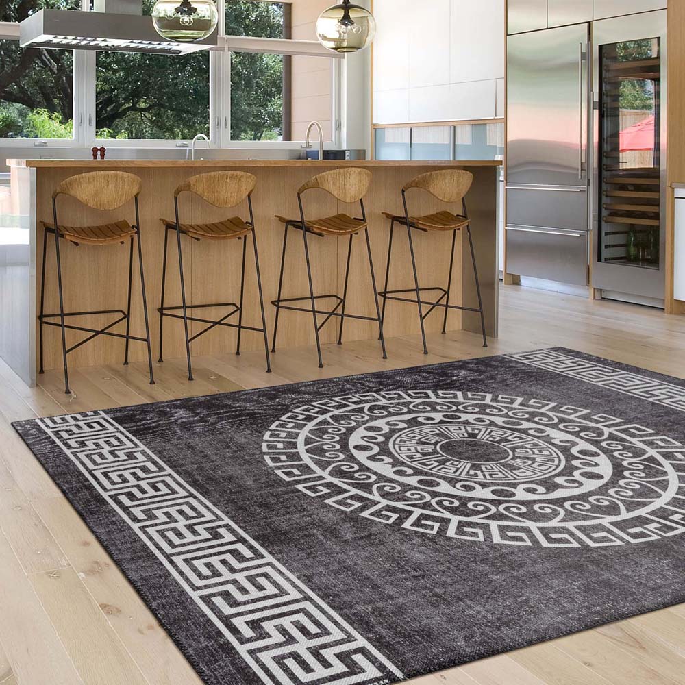 Grey Classic Rug Modern Classic Grey Rug — SydneyRugsOnline