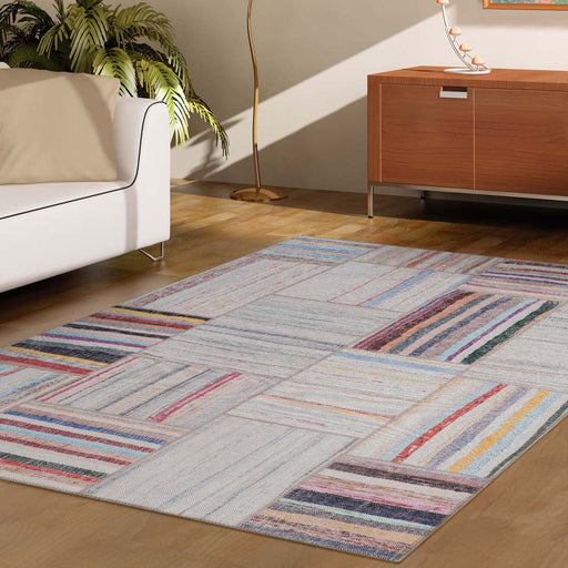 Celebrity Square Multi Rug