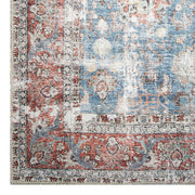 Celebrity Fame Blue Rug