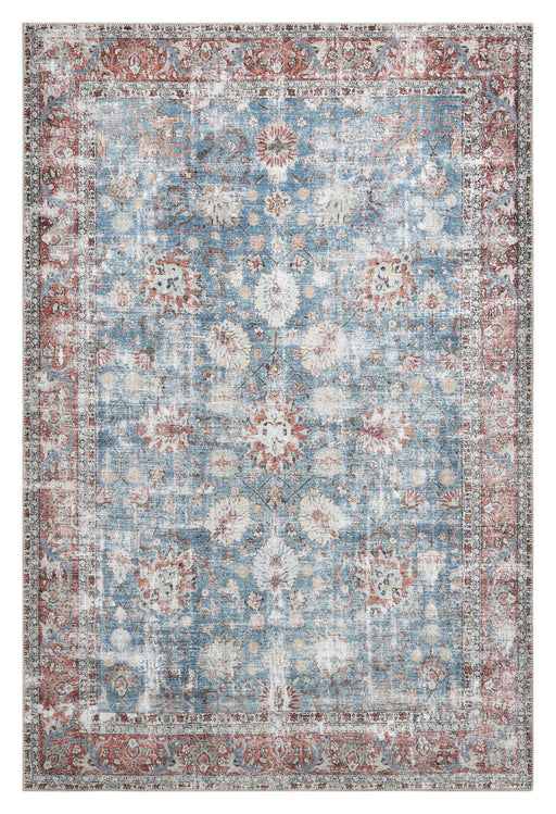 Celebrity Fame Blue Rug