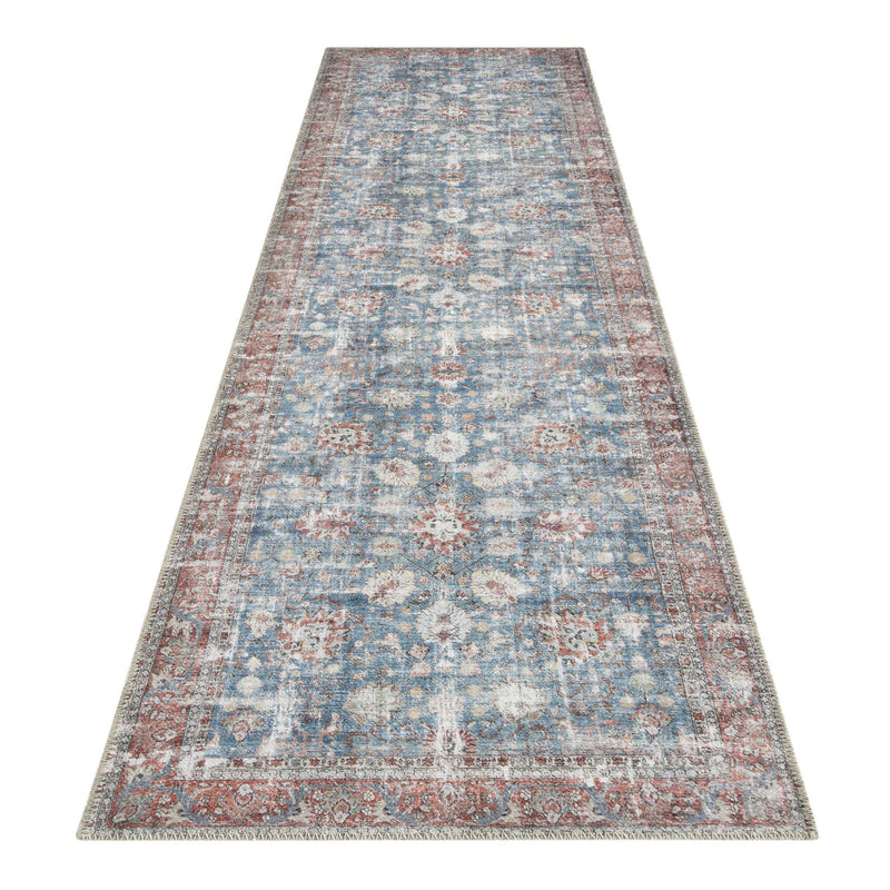 Celebrity Fame Blue Rug