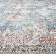 Celebrity Fame Blue Rug