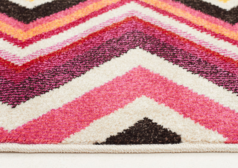 Loti Modern Multi Coloured Uniart Rug