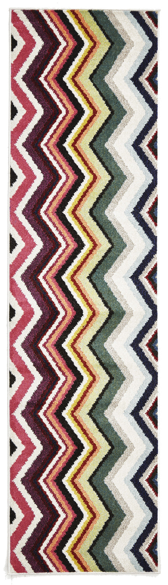 Loti Modern Multi Coloured Uniart Rug